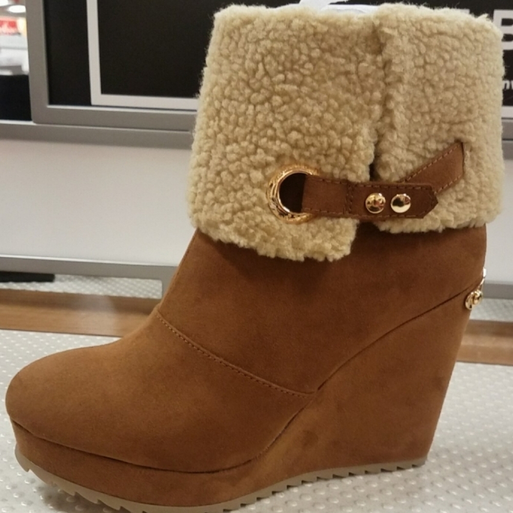 Juicy Couture Cognac Bootie